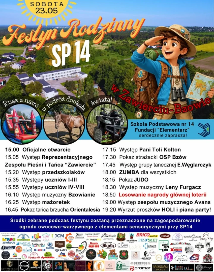 Zaproszenie na Festyn Rodzinny