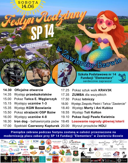 Serdecznie zapraszamy na Festyn Rodzinny!